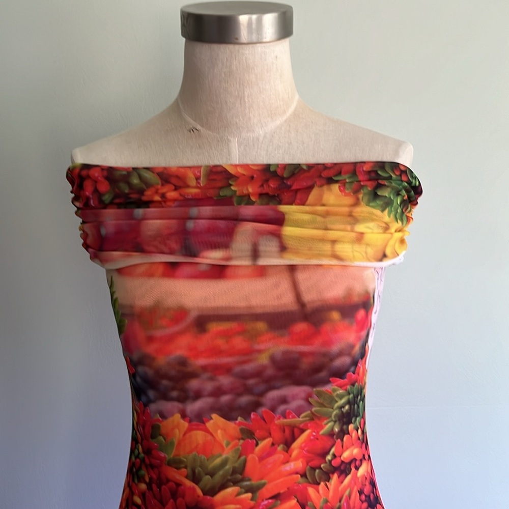 Zara Mashed Midi Dress - Picture 3 of 16